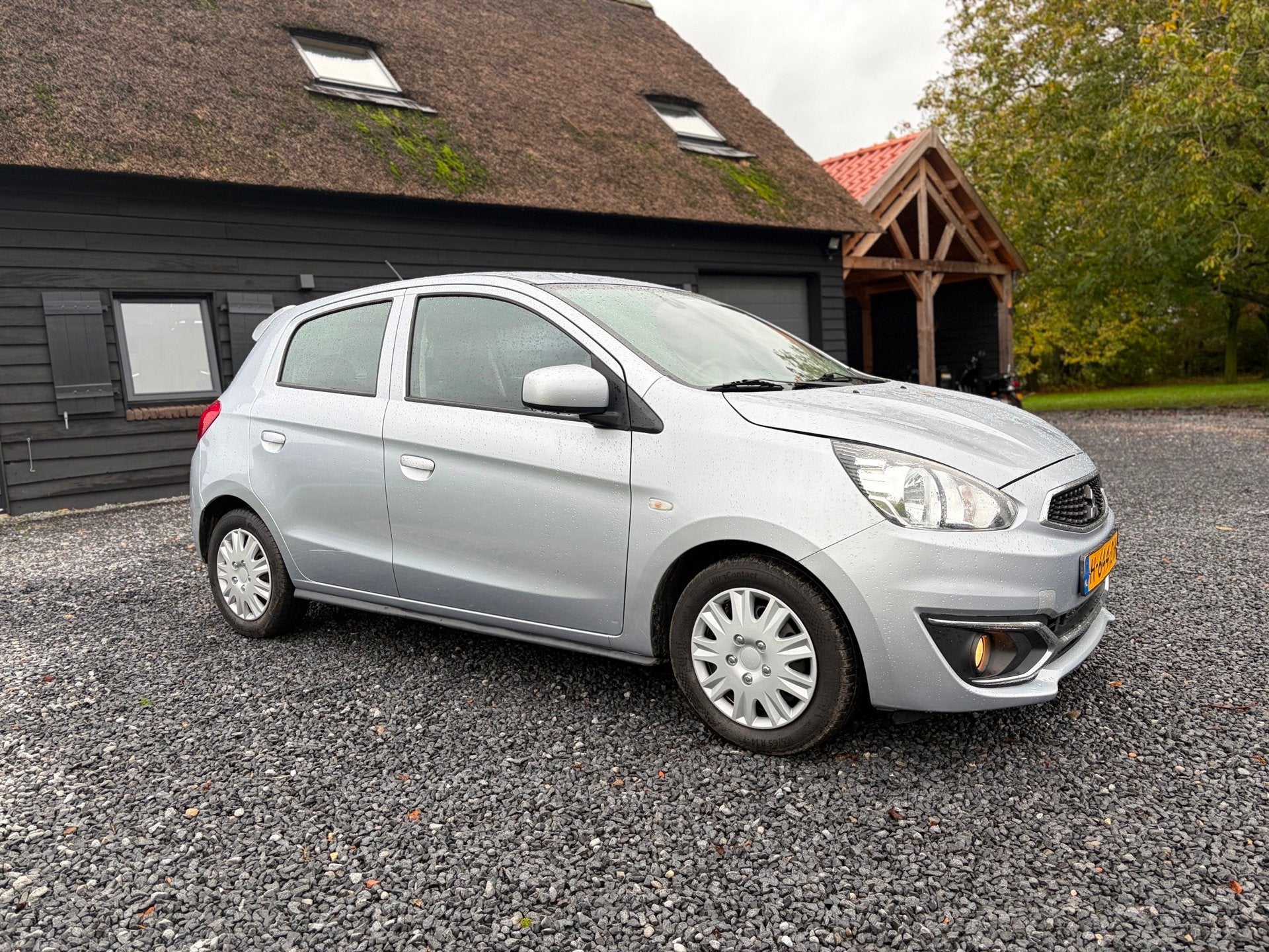 Mitsubishi Space Star 1.0 Cool+, Auto's, Dealer onderhouden, Stof, Gebruikt, Emergency brake assist