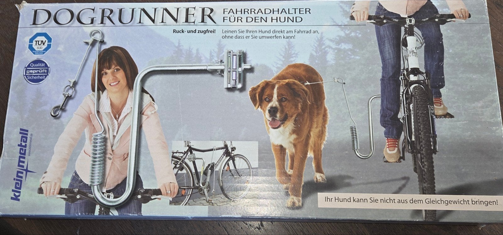 Dogrunner fietsbeugel, Ophalen, Nieuw