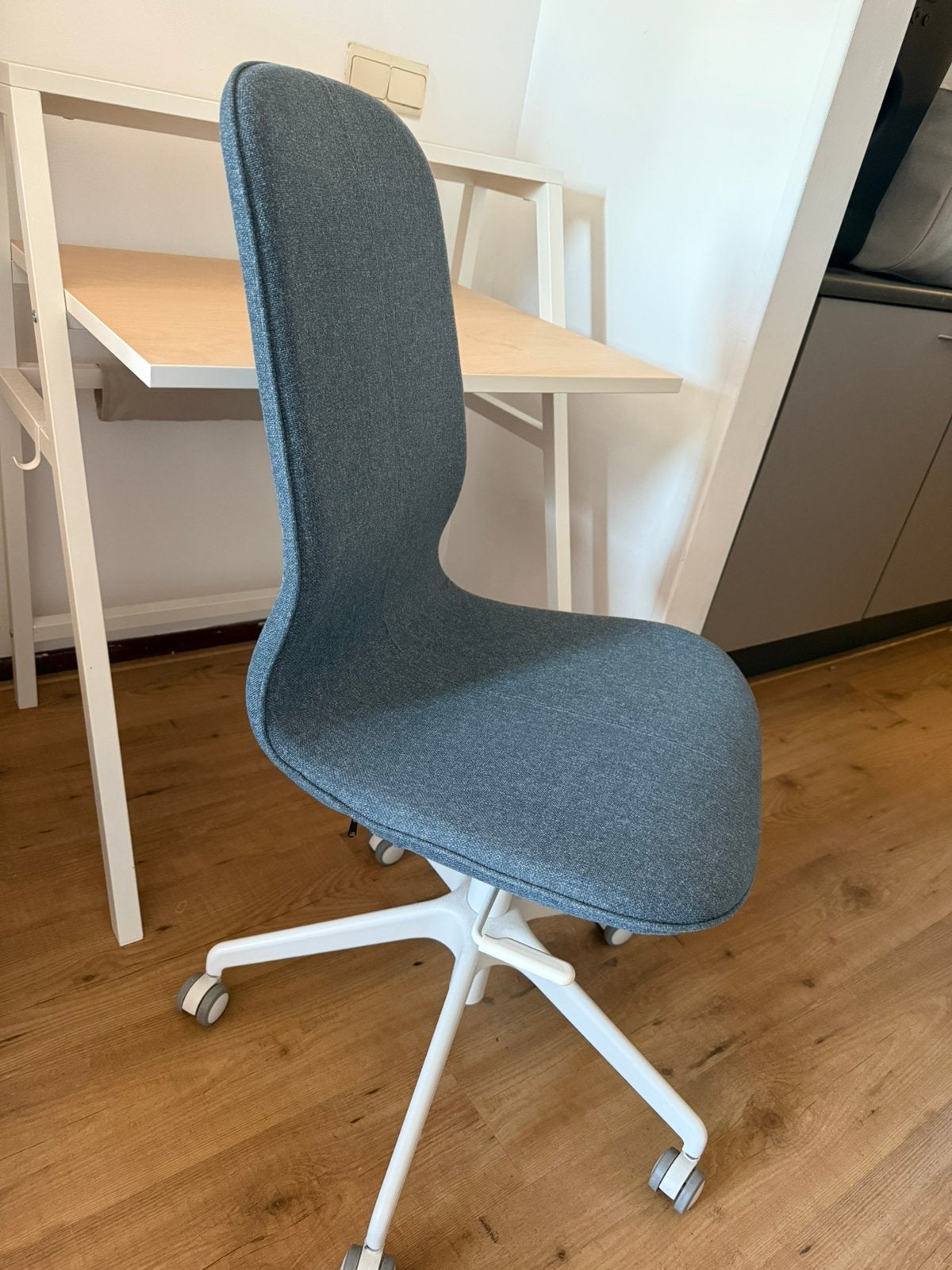 Ikea bureaustoel, Ophalen, Zo goed als nieuw, Blauw