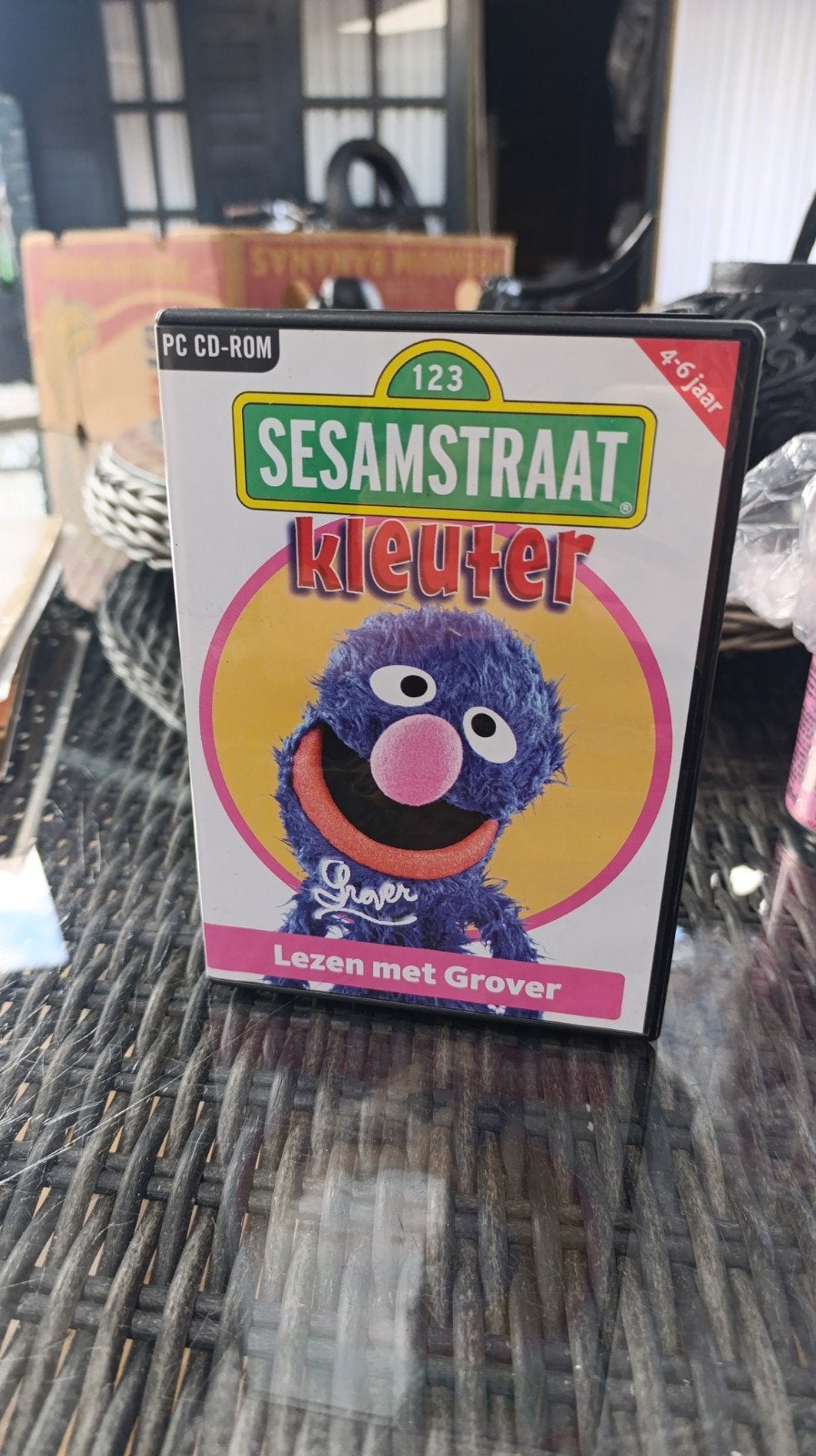 Sesamstraat Kleuter: Lezen met Grover (PC CD-ROM), Computers en Software, Educatie- en Cursussoftware, Ophalen of Verzenden, Gebruikt
