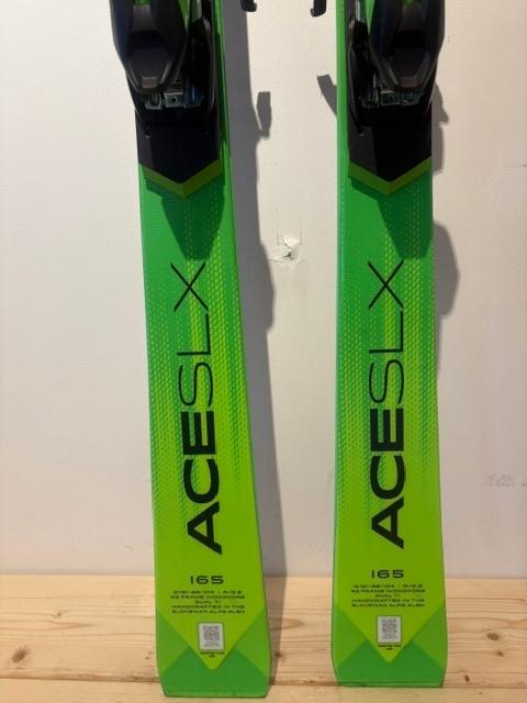 Elan Ace WC SLX Plate Heren Slalom Carveski's lengte 165, Overige merken, 160 tot 180 cm, Info@elansports.com, Ophalen of Verzenden