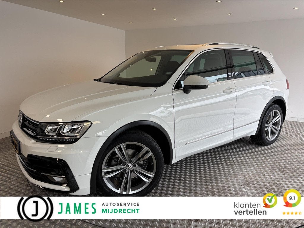 Volkswagen Tiguan 1.4 TSI ACT Comfortline Business R, Stof, 4 cilinders, 150 pk, Wit