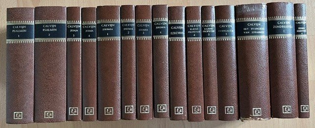 Calvijn Bijbelverklaring; 15 delen w.o. Jeremia deel 1-4, Ophalen of Verzenden, Gelezen