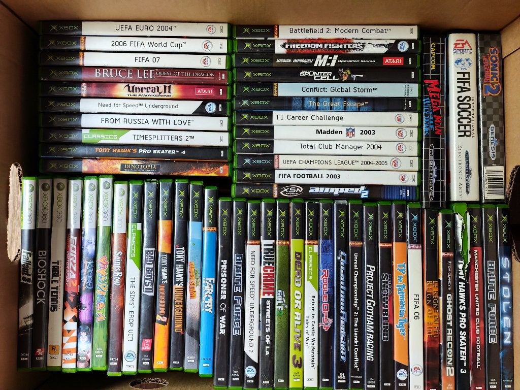 Grote collectie Xbox en Xbox 360 games, Spelcomputers en Games, Spelcomputers | Xbox Original, Ophalen of Verzenden, Gebruikt