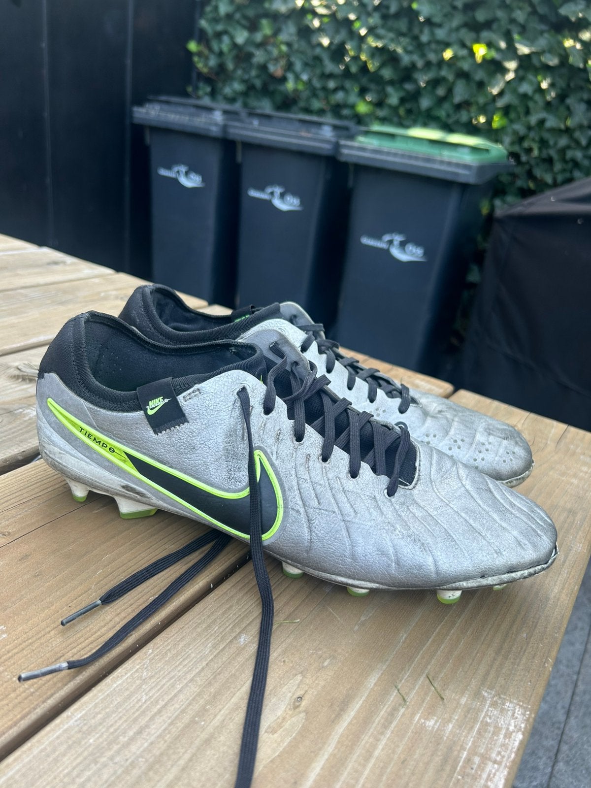 Nike tiempo voetbalschoenen, Gebruikt, Maat XS of kleiner, Schoenen, Ophalen of Verzenden