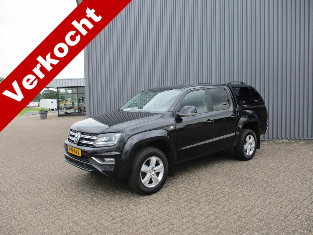 Volkswagen Amarok 3.0 TDI 4Motion 204 pk Highline Automaat A, Auto's, Volkswagen, Automaat, Stof, Gebruikt, Euro 6