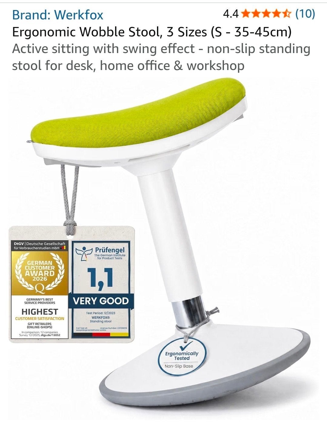 Ergonomic Wobble Stool, Ophalen, Zo goed als nieuw, Overige materialen