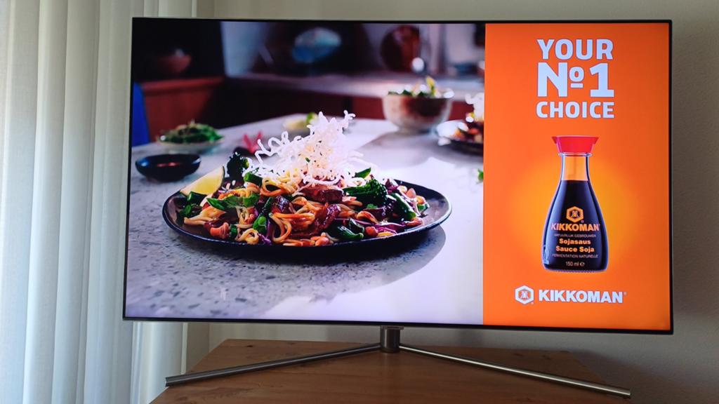 Samsung QE49QFAM 49 inch QLED Smart TV, Ophalen, QLED, Zo goed als nieuw, 100 Hz