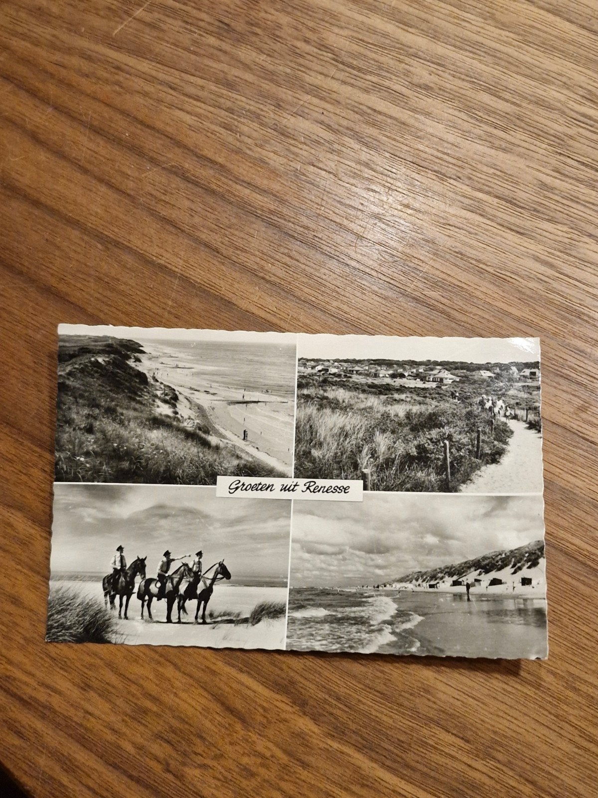 025 Oude ansichtkaart Groeten uit Renesse (Zeeland), Ophalen of Verzenden, 1960 tot 1980, Gelopen, Zeeland