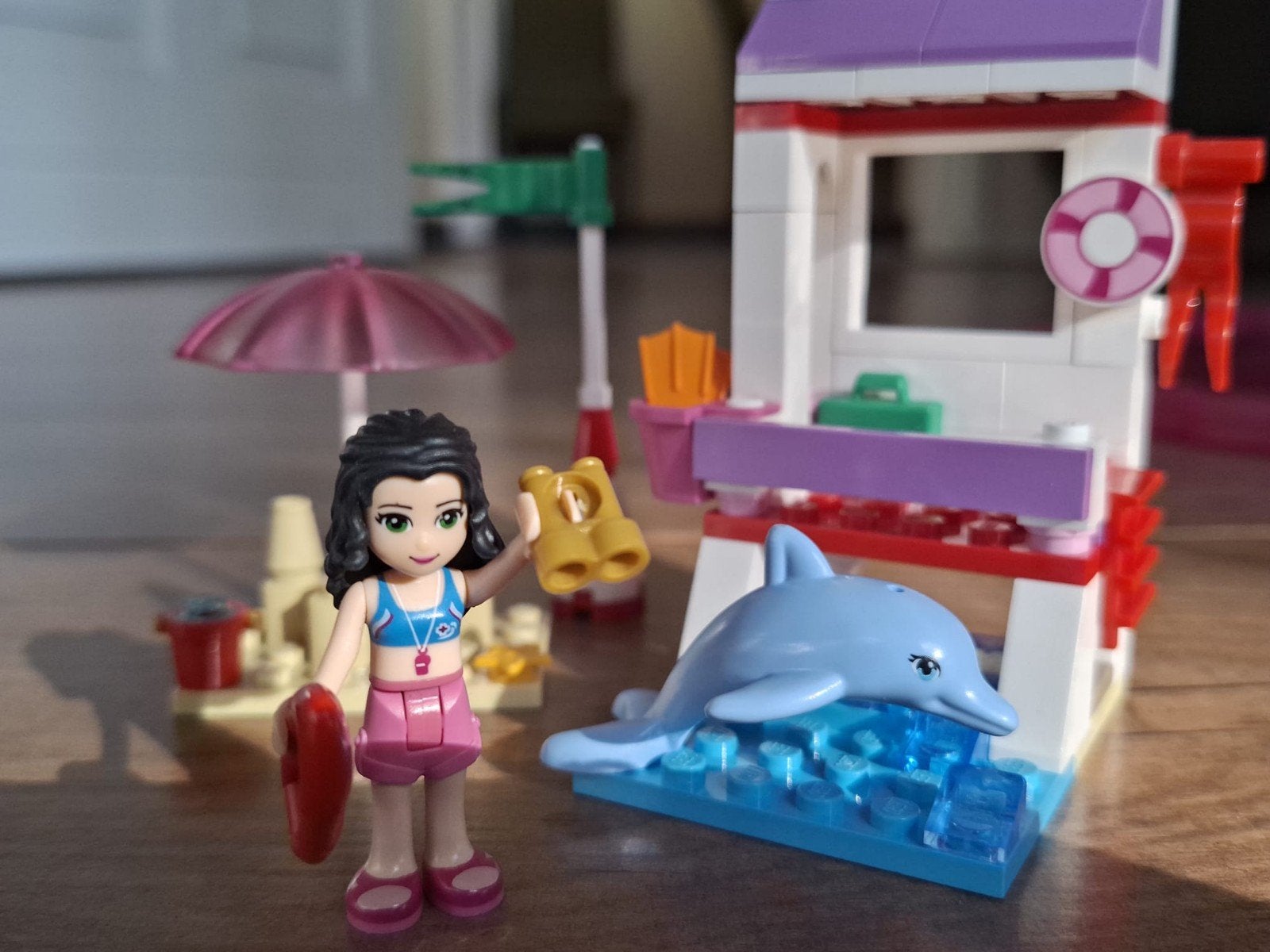 LEGO Friends 41028 Emma's Reddingspost met dolfijn, Ophalen, Zo goed als nieuw