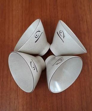 Vintage kopjes te koop. ZGAN, Keramiek, Ophalen of Verzenden, Zo goed als nieuw, Overige stijlen