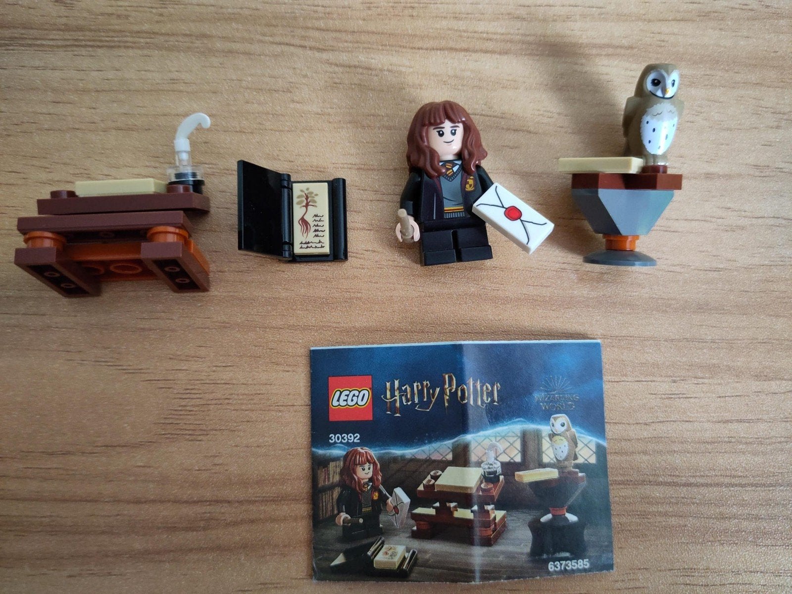 Lego Harry Potter 30392 Hermelien's Bureau Polybag, Compleet, Lego, Harry Potter, Ophalen of Verzenden