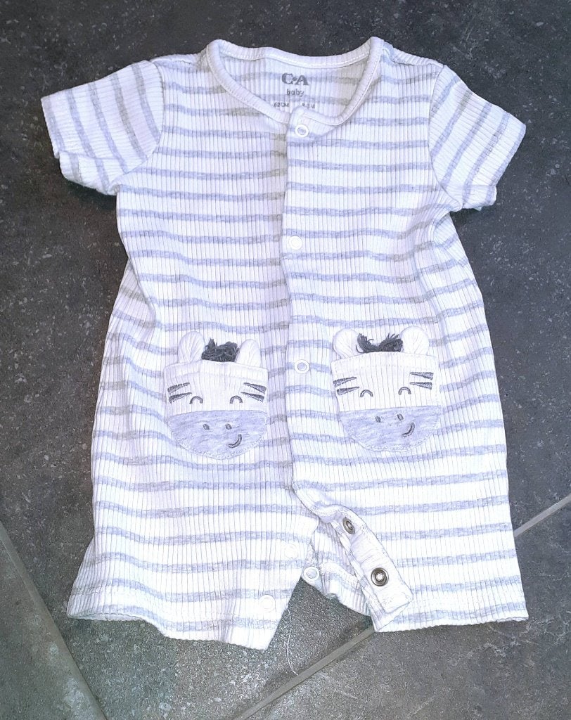 Baby kleding boxpakje zebra C&A 62, Ophalen of Verzenden, Nieuw, Jongetje of Meisje, Pakje