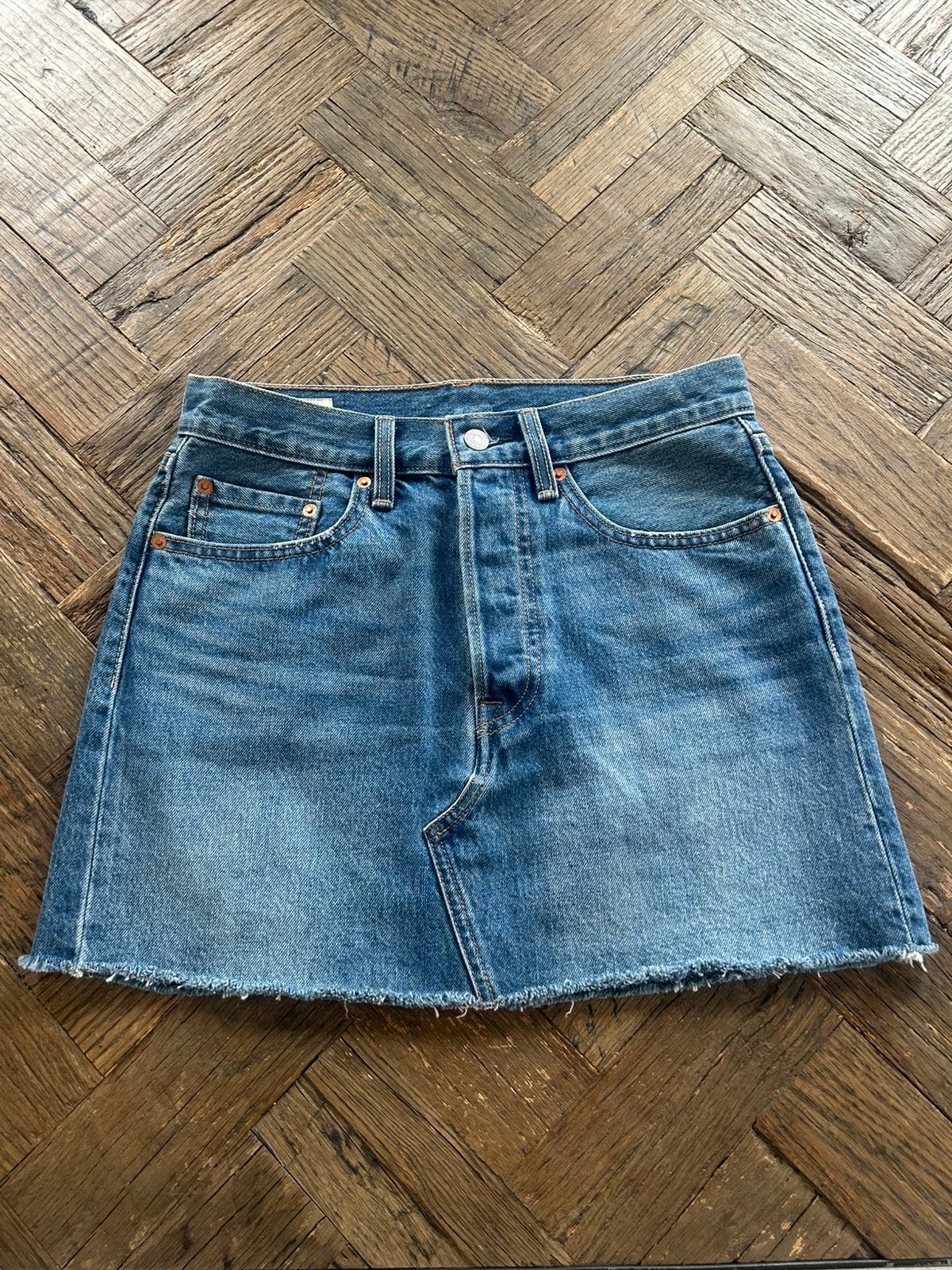 Levi’s rokje maat 27, Kleding | Dames, Blauw, Ophalen of Verzenden, Zo goed als nieuw, Maat 34 (XS) of kleiner