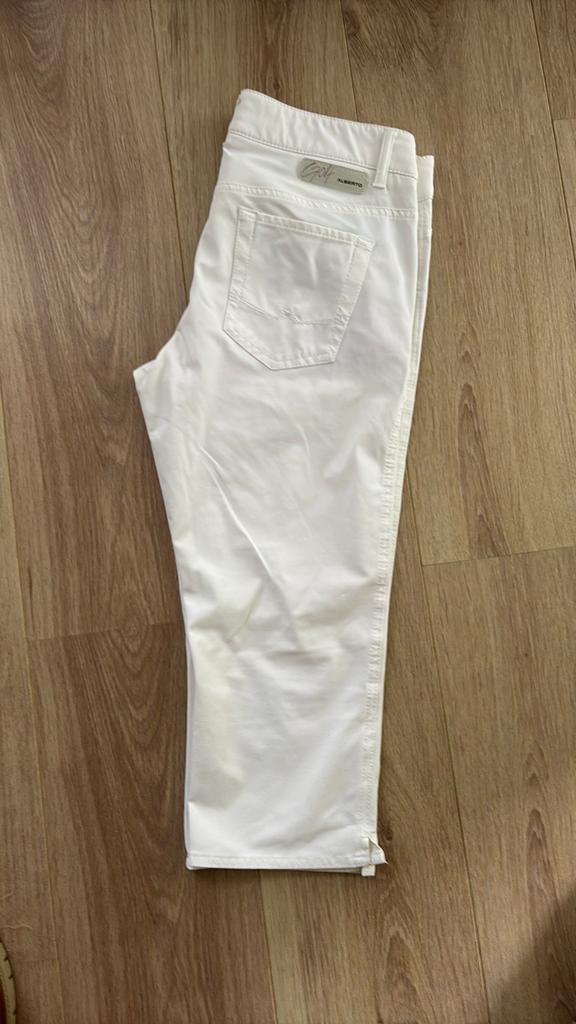 Alberto capri golfbroek dames 34 wit, Ophalen of Verzenden, Zo goed als nieuw, Kleding