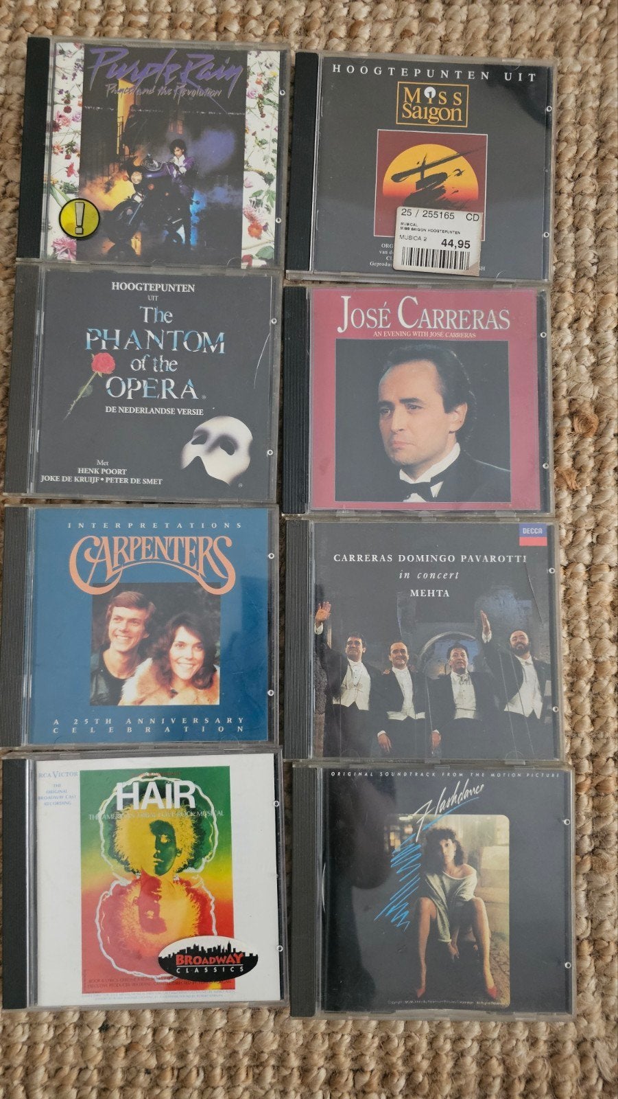 Diverse CD's: Prince, Phantom of the Opera, Carpenters, etc., Ophalen of Verzenden