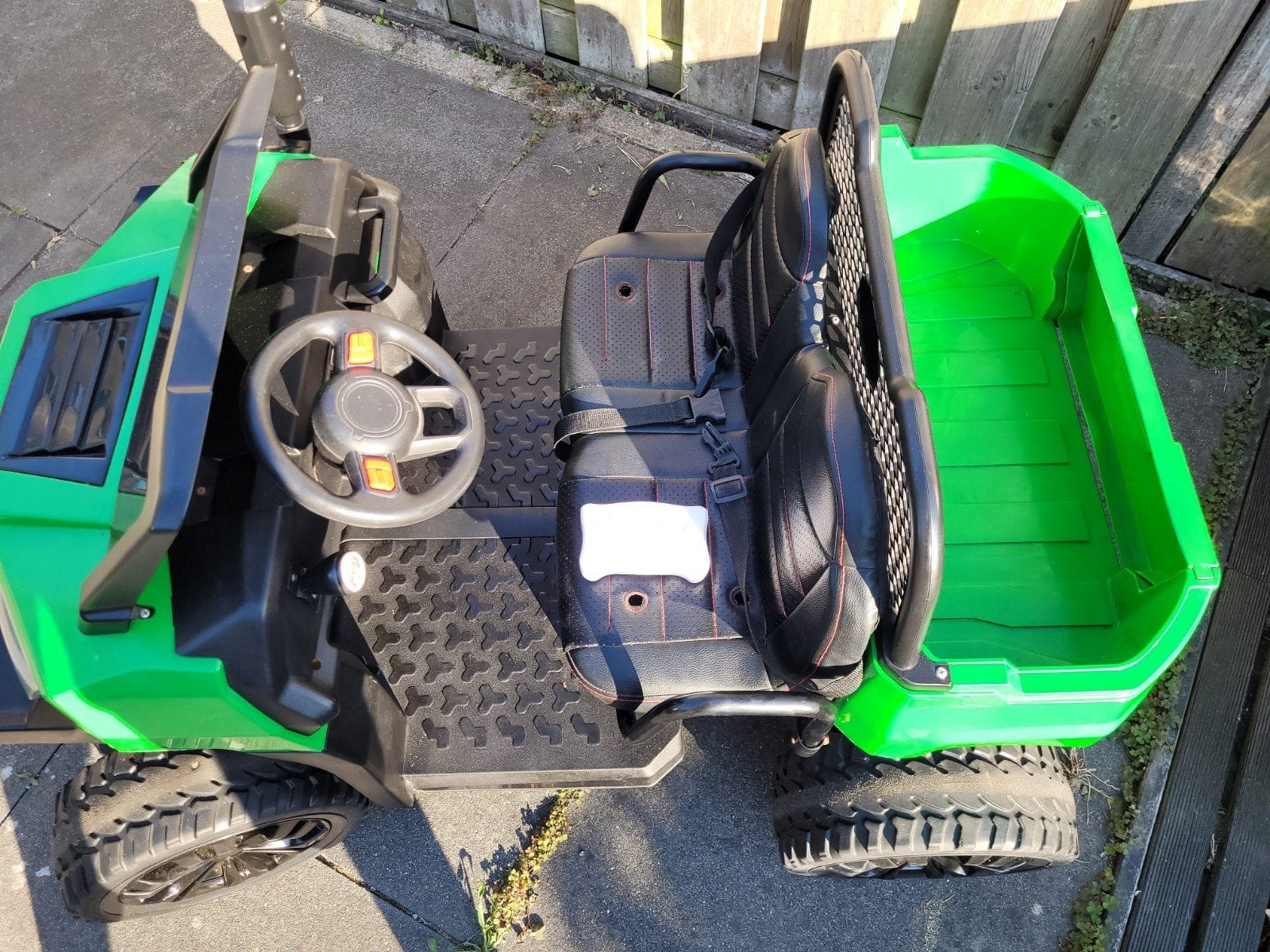 Kinder quad groen met afstandsbediening (zonder oplader), Ophalen