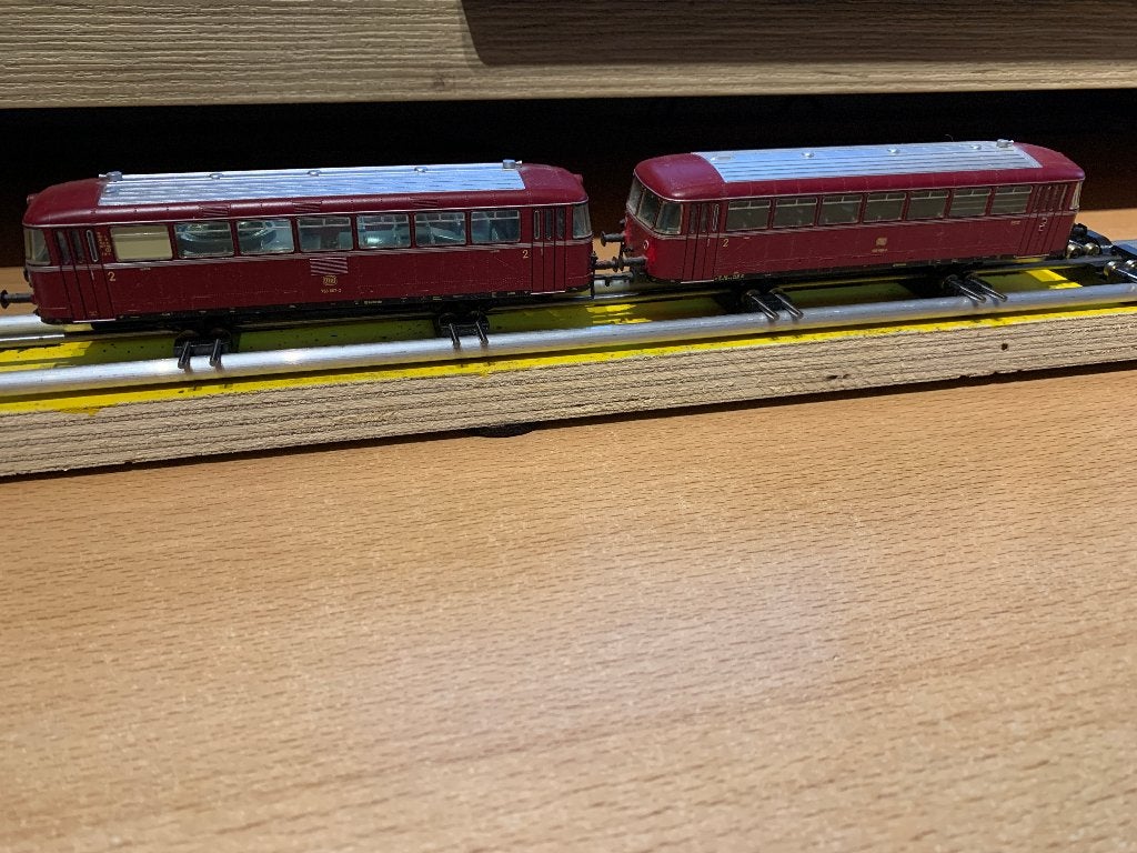 Märklin 39987 Railbus VT98 + VB98 DB met mfx en geluid, Wisselstroom, Ophalen of Verzenden, Märklin, Gebruikt