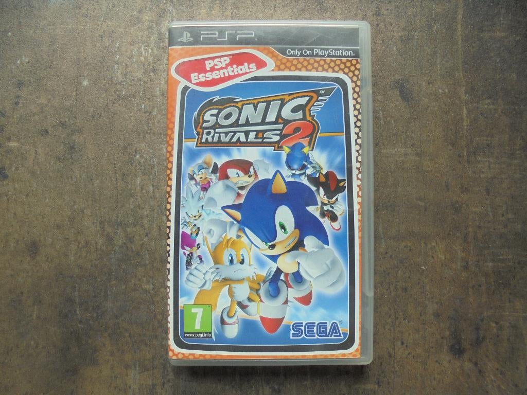 Sonic Rivals 2 voor PSP (zie foto's), Avontuur en Actie, Gebruikt, 1 speler, Ophalen of Verzenden