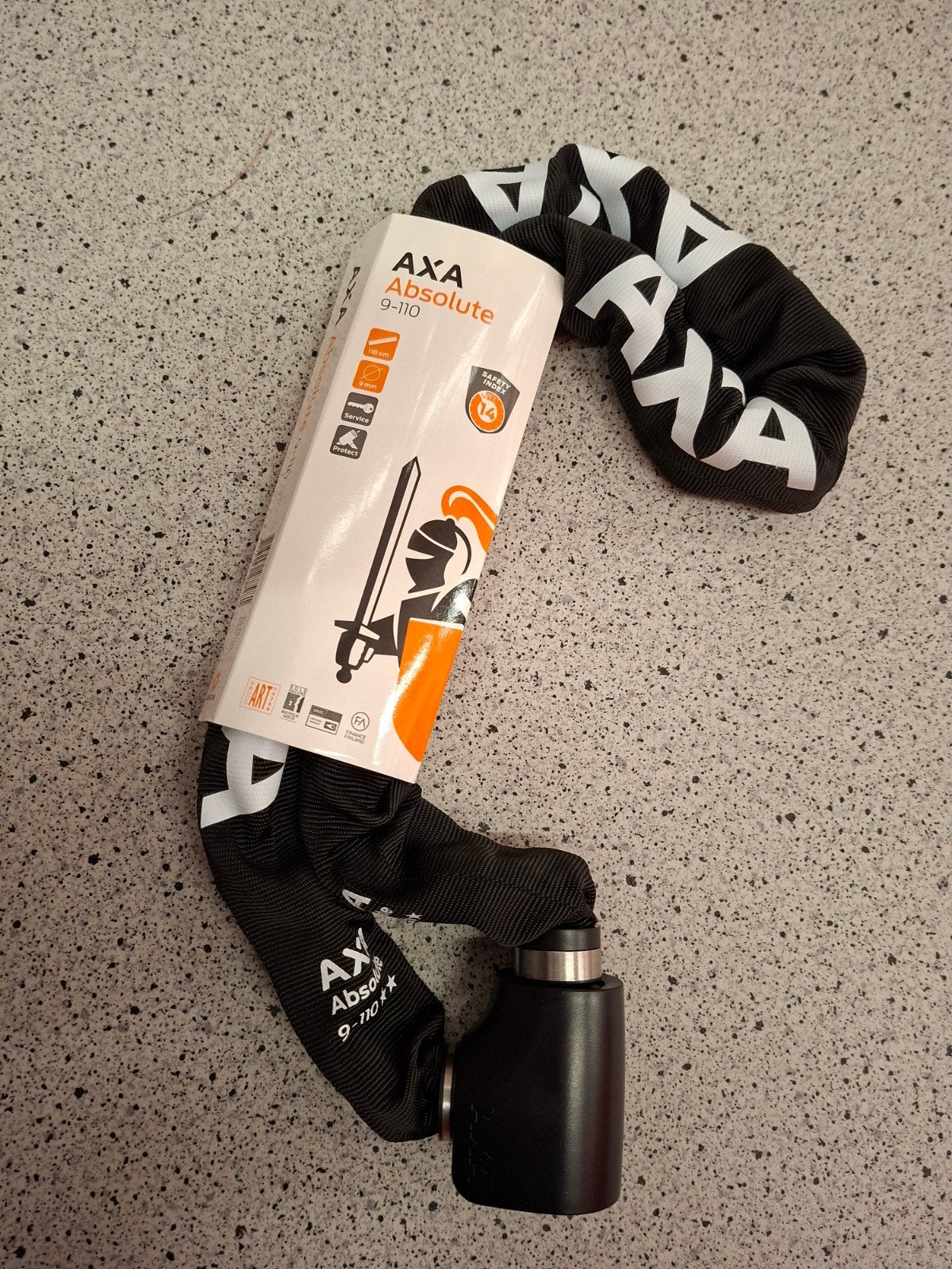 Axa Absolute kettingslot, Fietsen en Brommers, Verzenden, Nieuw, Kettingslot