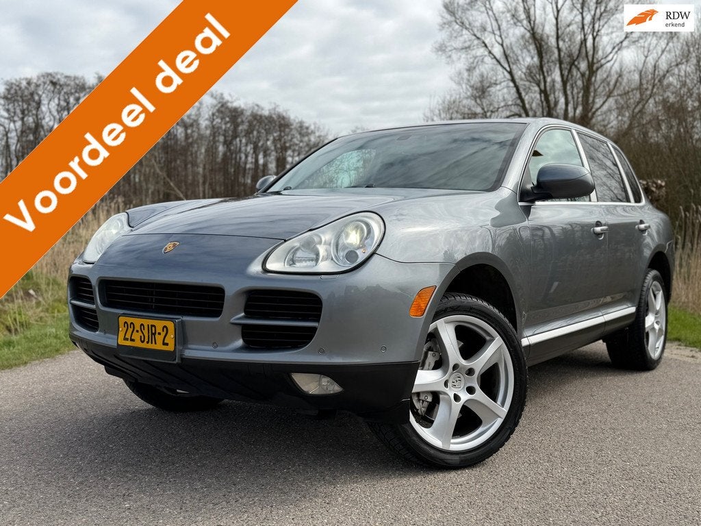 Porsche Cayenne 4.5 S Automaat / Schuif-/Kanteldak / Luchtve, Auto's, Porsche, Automaat, Cayenne, Gebruikt, Leder