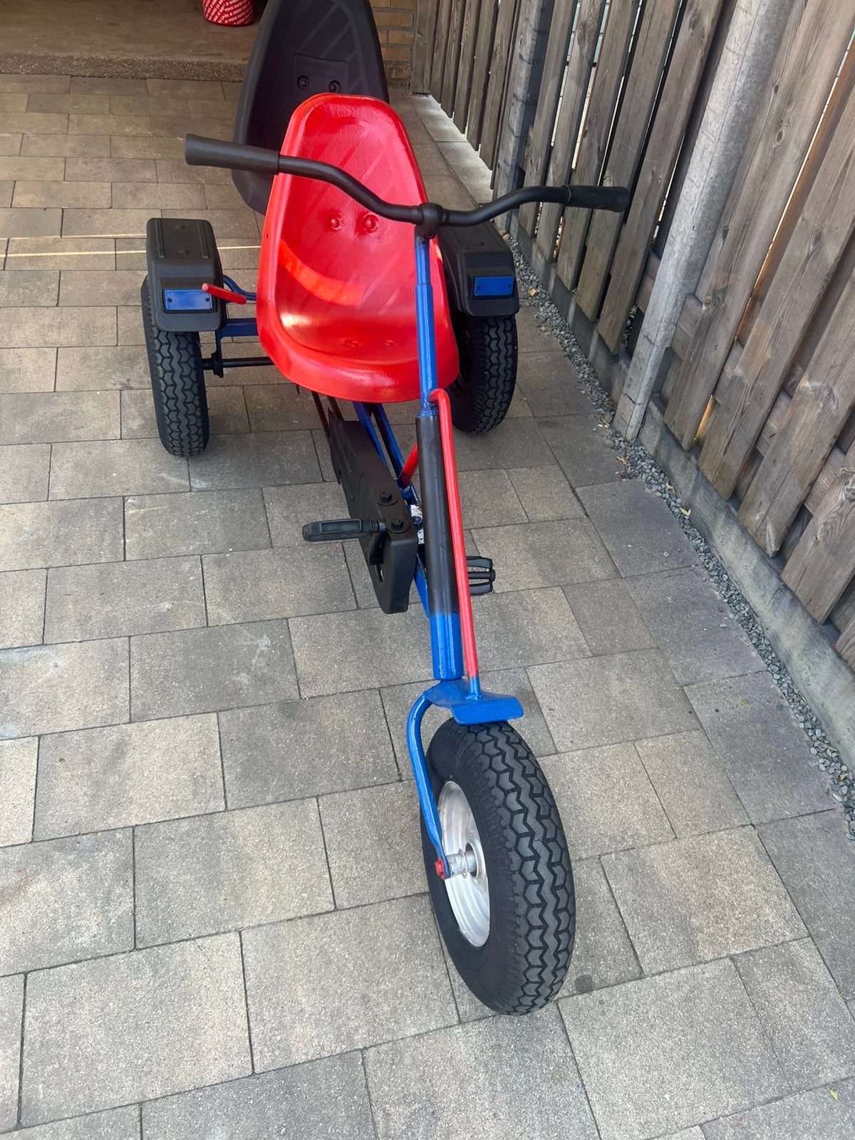 Mammoet Chopper met 2 stoelen, Kinderen en Baby's, Speelgoed | Buiten | Skelters, Ophalen, Zo goed als nieuw, Mammoet, Duozit