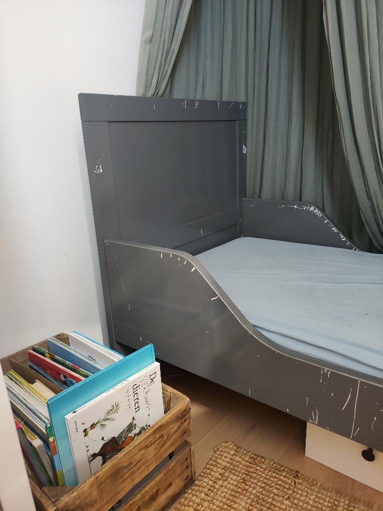 Bopita peuterbed 150x70 cm, Kinderen en Baby's, Kinderkamer | Bedden, Ophalen, Gebruikt, 70 tot 85 cm, 140 tot 160 cm