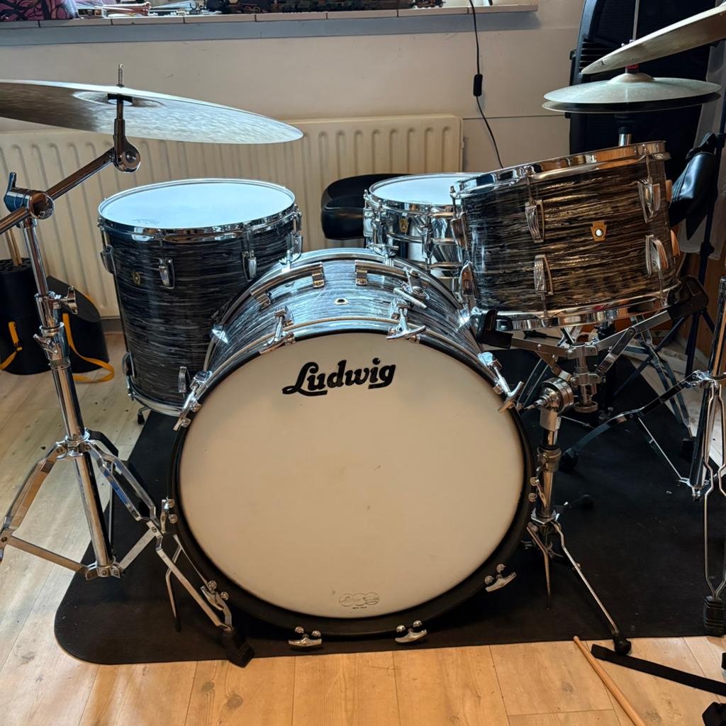 Ludwig  black oyster 1966 Westend en Royal, Muziek en Instrumenten, Drumstellen en Slagwerk, Ophalen, Gebruikt, Ludwig
