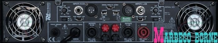 Versterker, Amplifier 1500 watt Professional NIEUW PDA-B1500, Info@marbeco.nl, Power Dynamics, Nieuw, Overige instrumenten