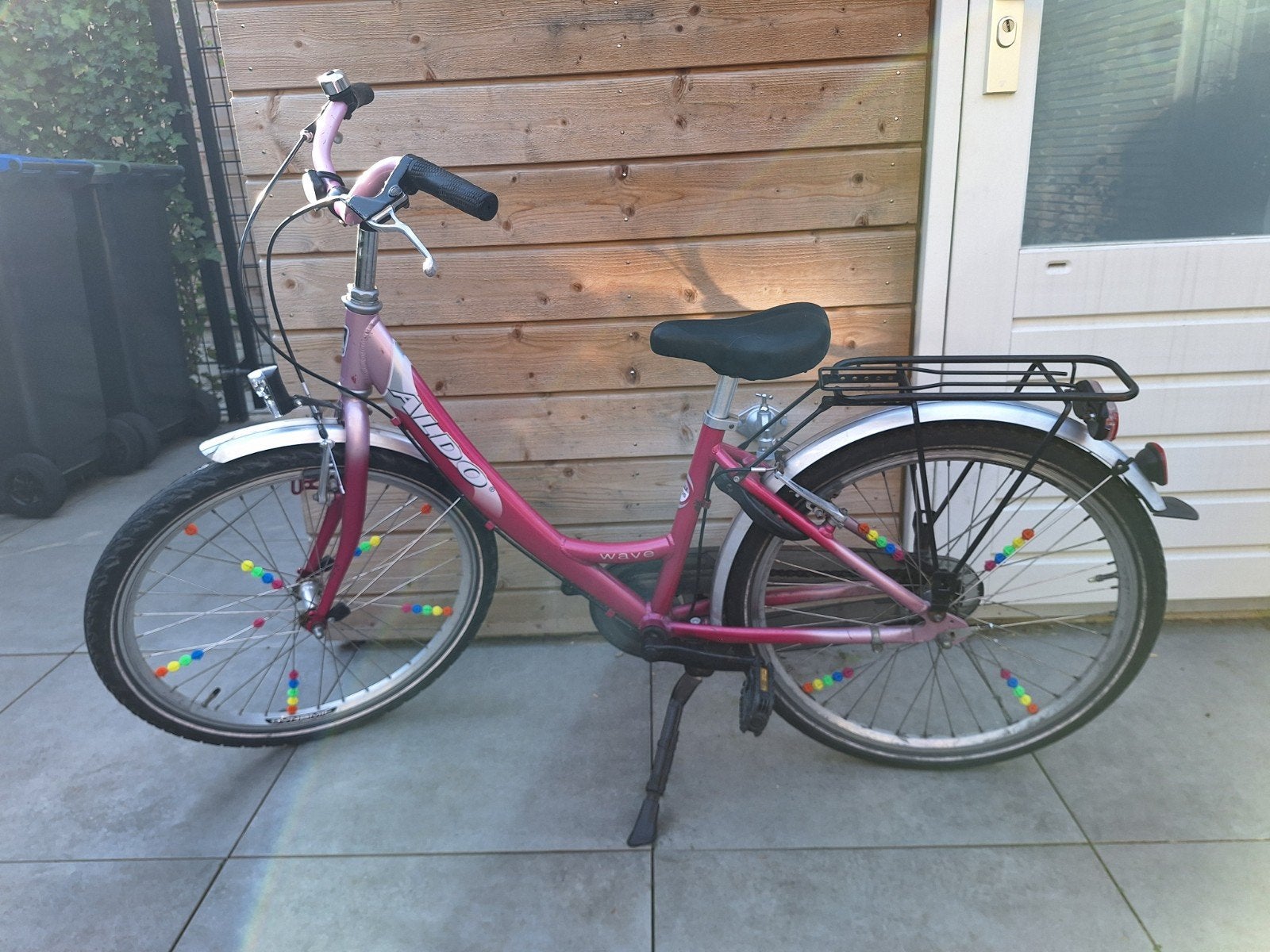 24" roze meisjes fiets, Fietsen en Brommers, Ophalen, Gebruikt, 24 inch