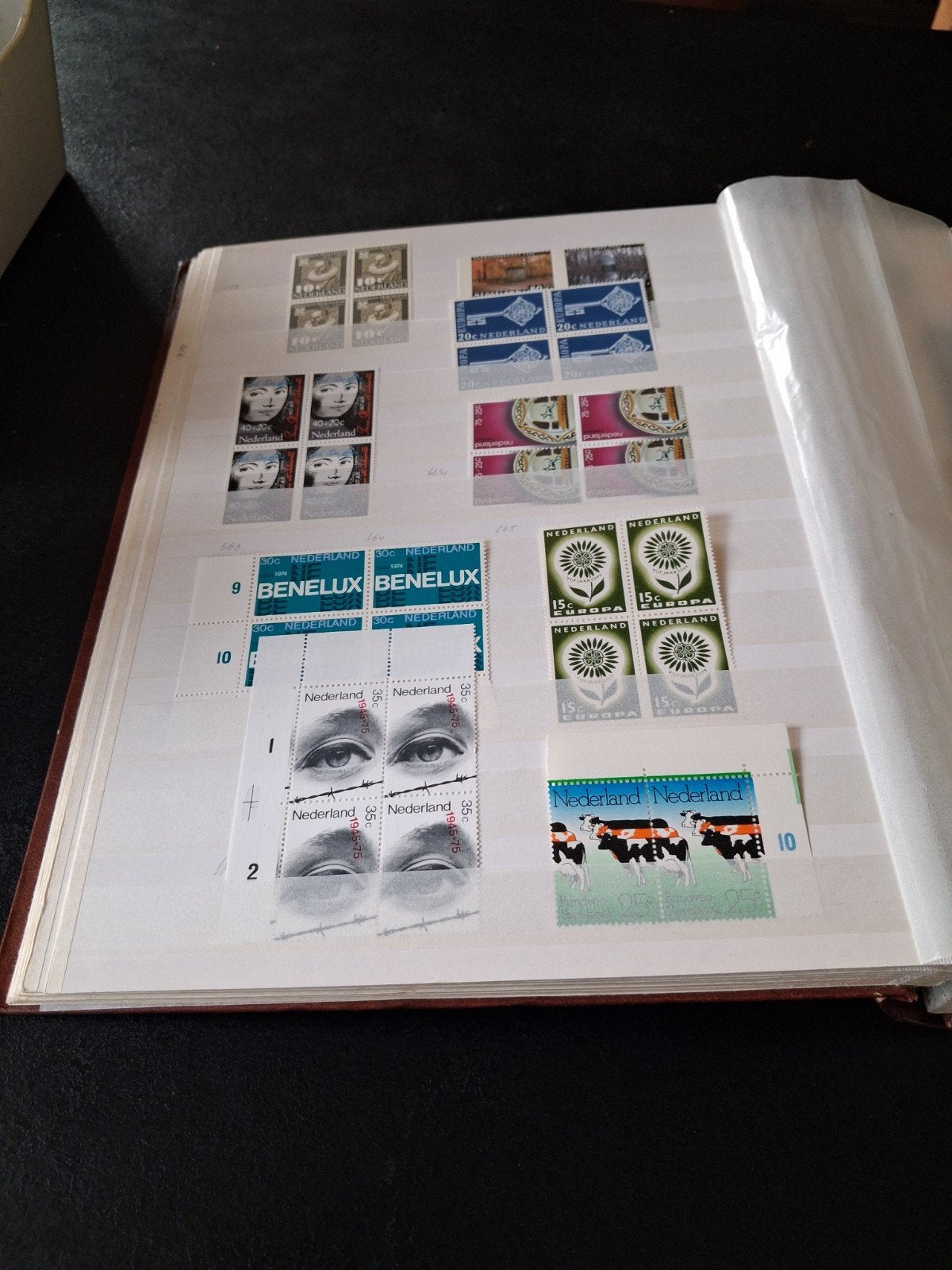 Grote verzameling Nederlandse postzegels in album, Ophalen of Verzenden, Postfris