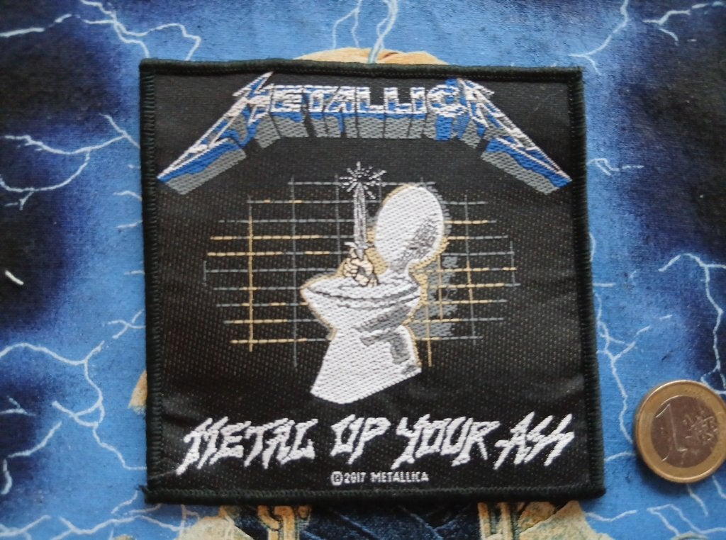 Metallica zeer mooie nieuwe metal up your ass patch 166, Verzenden, Nieuw, Kleding
