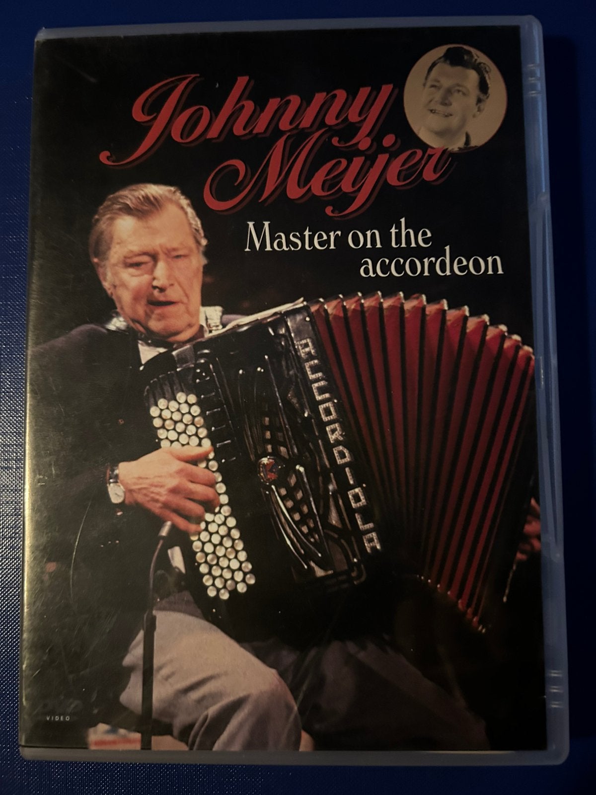 Johnny Meijer Master on the Accordeon Dvd, Alle leeftijden, Ophalen of Verzenden, Gebruikt