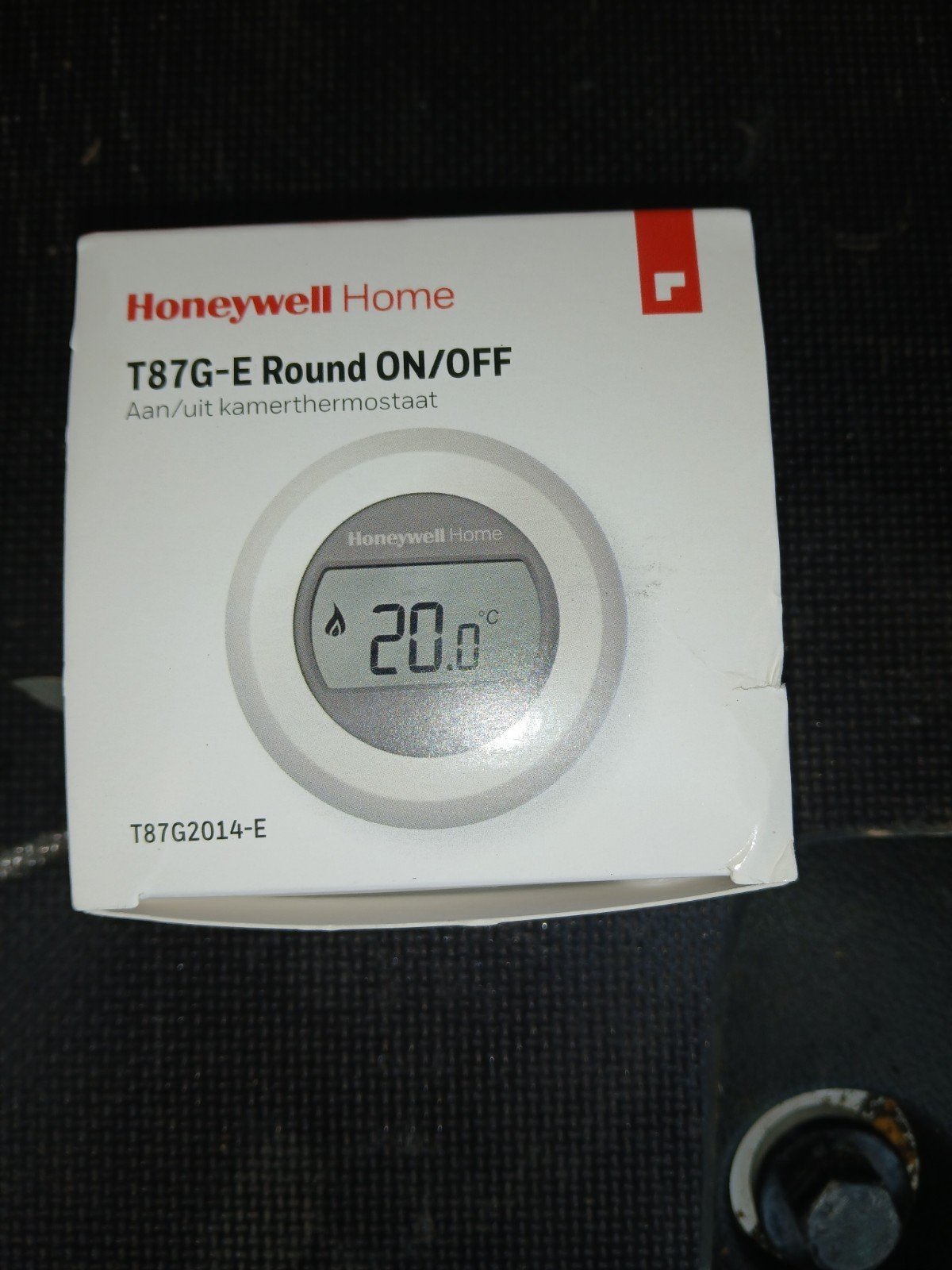 nieuw Honeywell Home T87G-E Round ON/OFF Kamerthermostaat, Ophalen of Verzenden, Nieuw