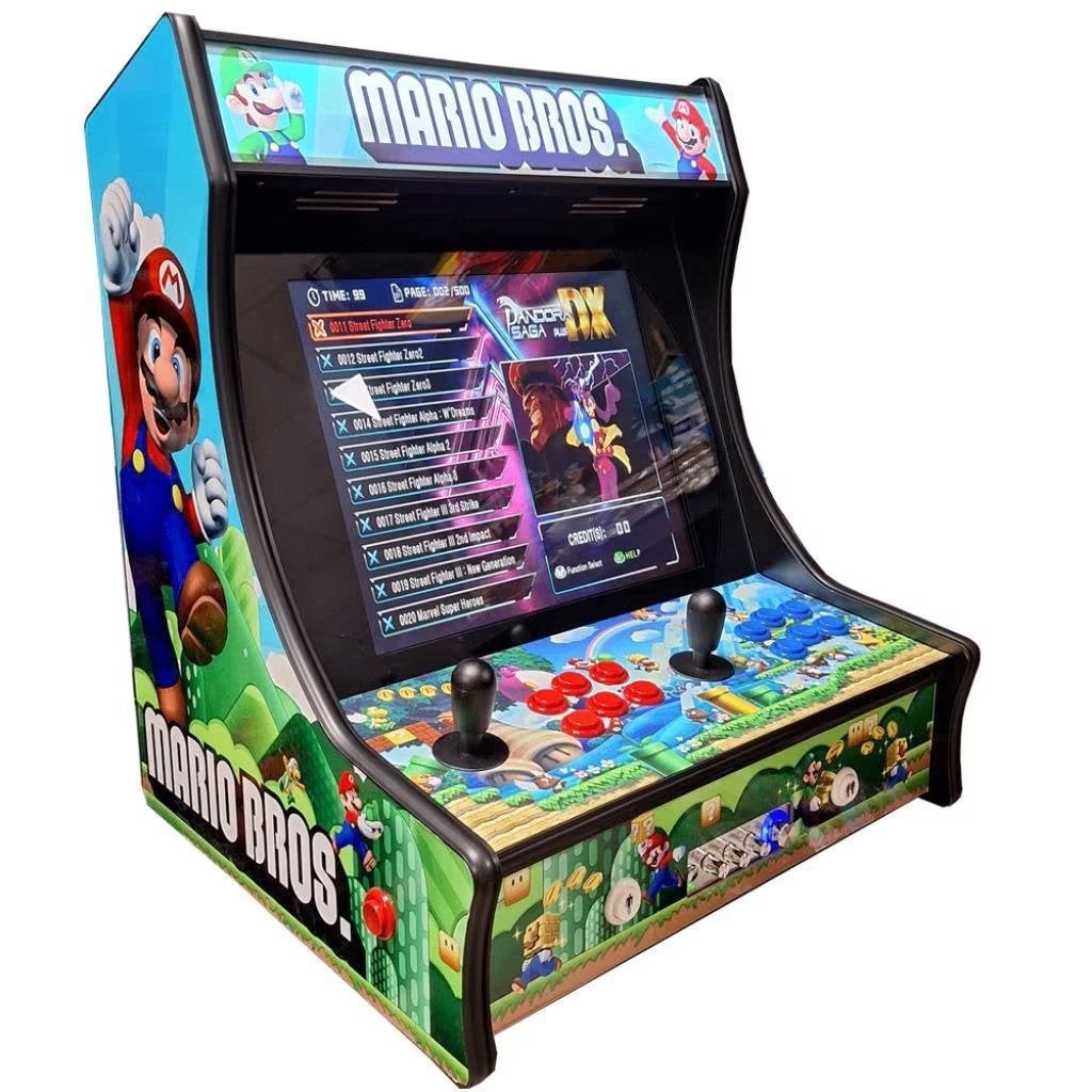 Ansichtkaarten - Nederland Arcade kast mario - Arcadekasten, Verzamelen, Verzenden, 1980 tot heden, Gelopen