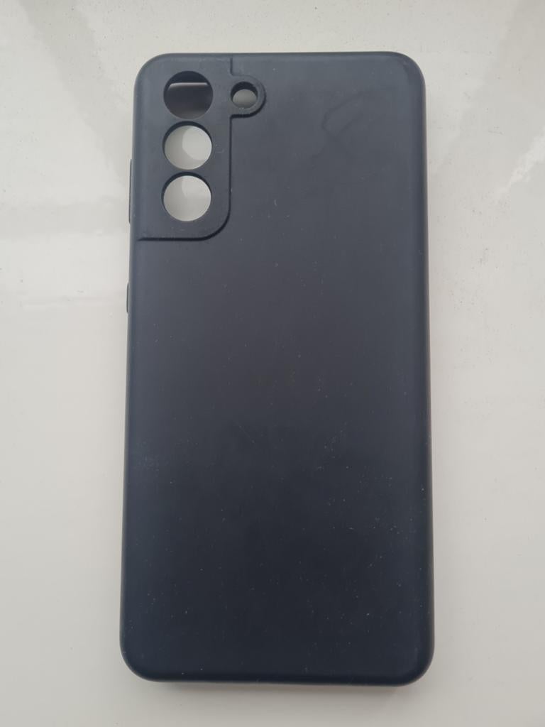 Zwart hoesje Samsung S22 met stoffen binnenkant, Ophalen of Verzenden, Gebruikt, Overige modellen, Hoesje of Tasje