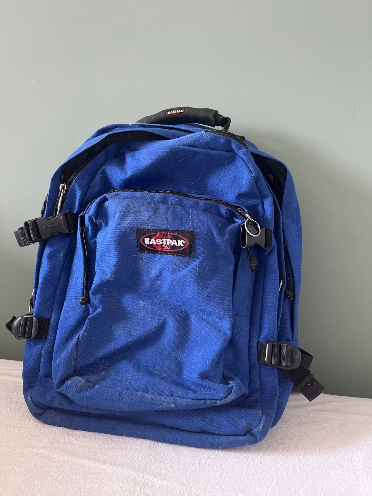 Eastpak rugzak blauw, Ophalen of Verzenden, Zo goed als nieuw, Eastpak