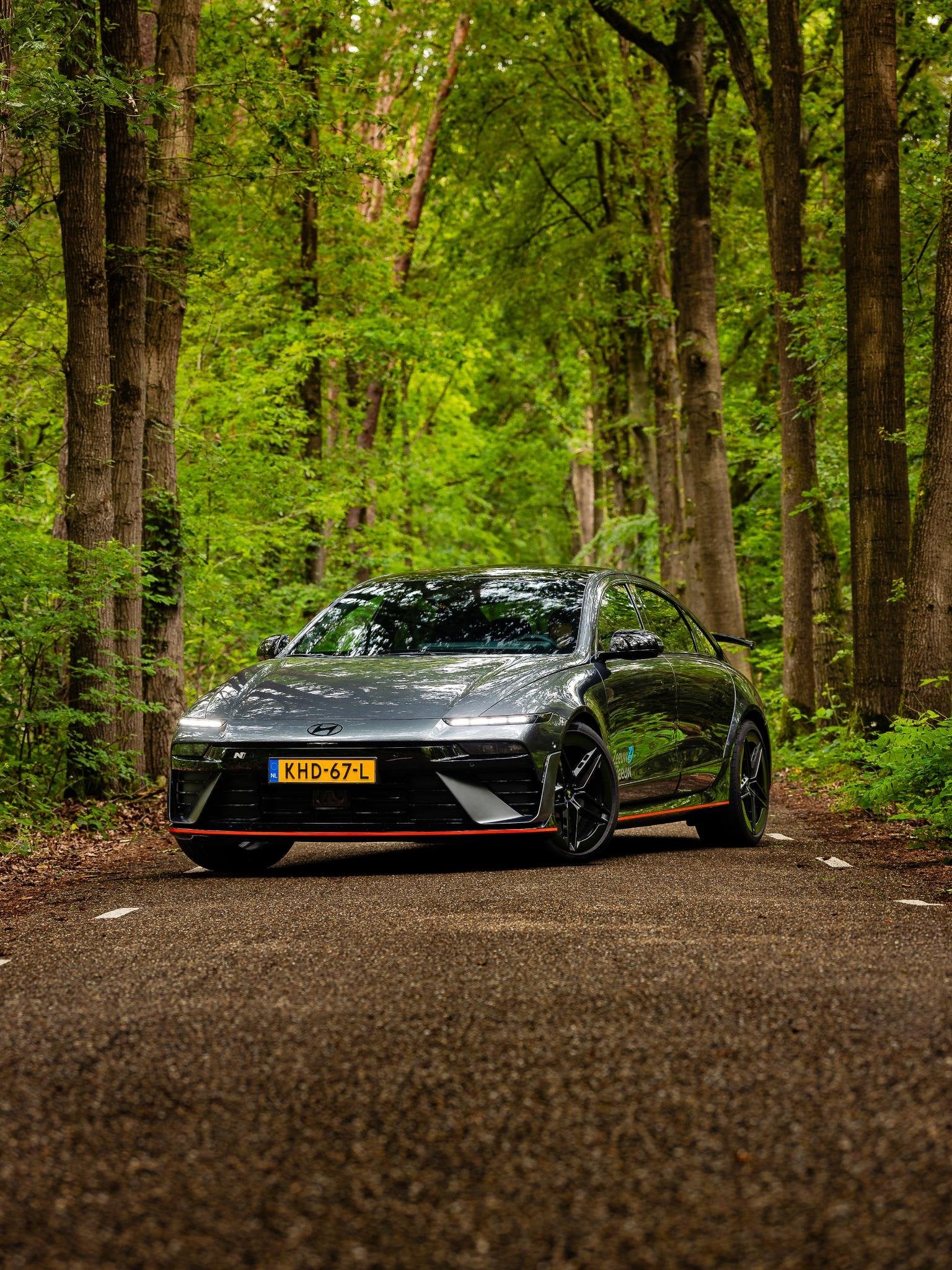Hyundai IONIQ 6 N 84 kWh Vision | 650pk! | Schuif/kanteldak, Auto's, Hyundai, Automaat, 12 maanden, Zwart, Origineel Nederlands