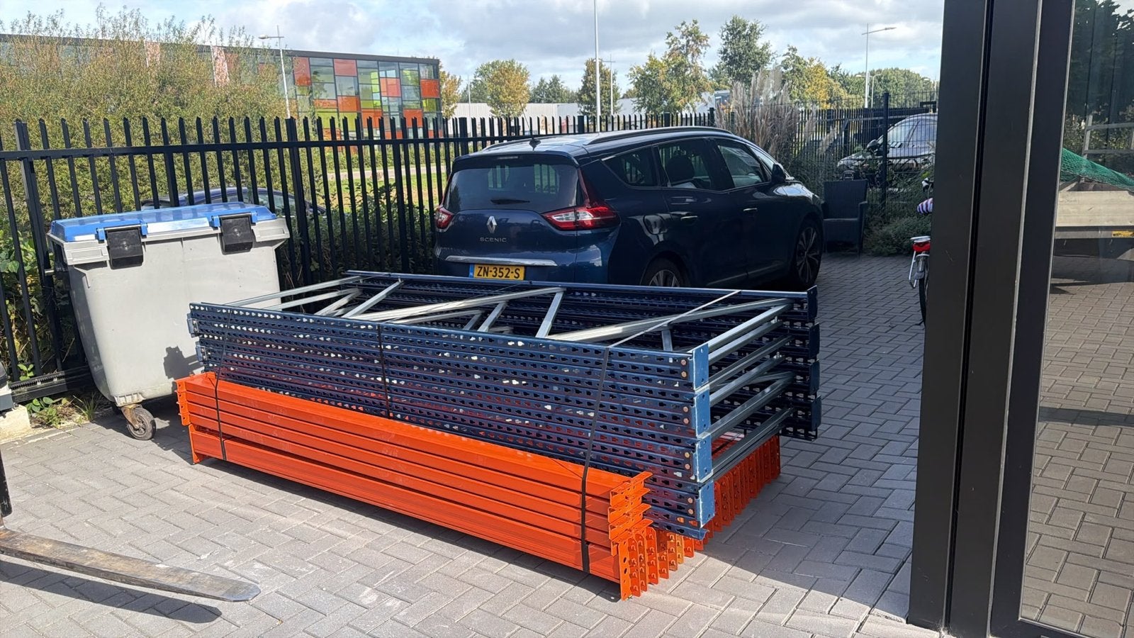 Mecalux Palletstelling - Zo goed als nieuw, Ophalen