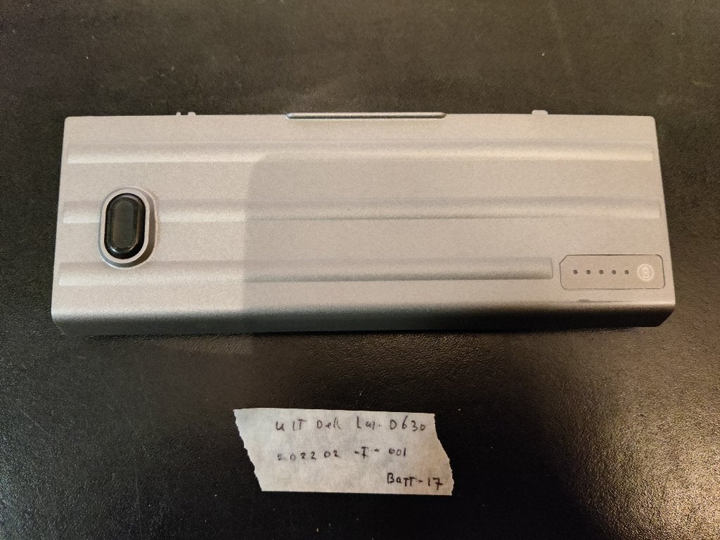 Batterij voor de Dell Latitude D630 [BATT-17] 27-5, Ophalen of Verzenden, Gebruikt, Dell