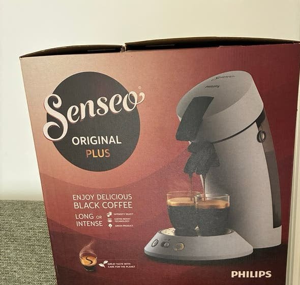 HEMA Philips Senseo nieuw! Licht blauw., Ophalen, Nieuw