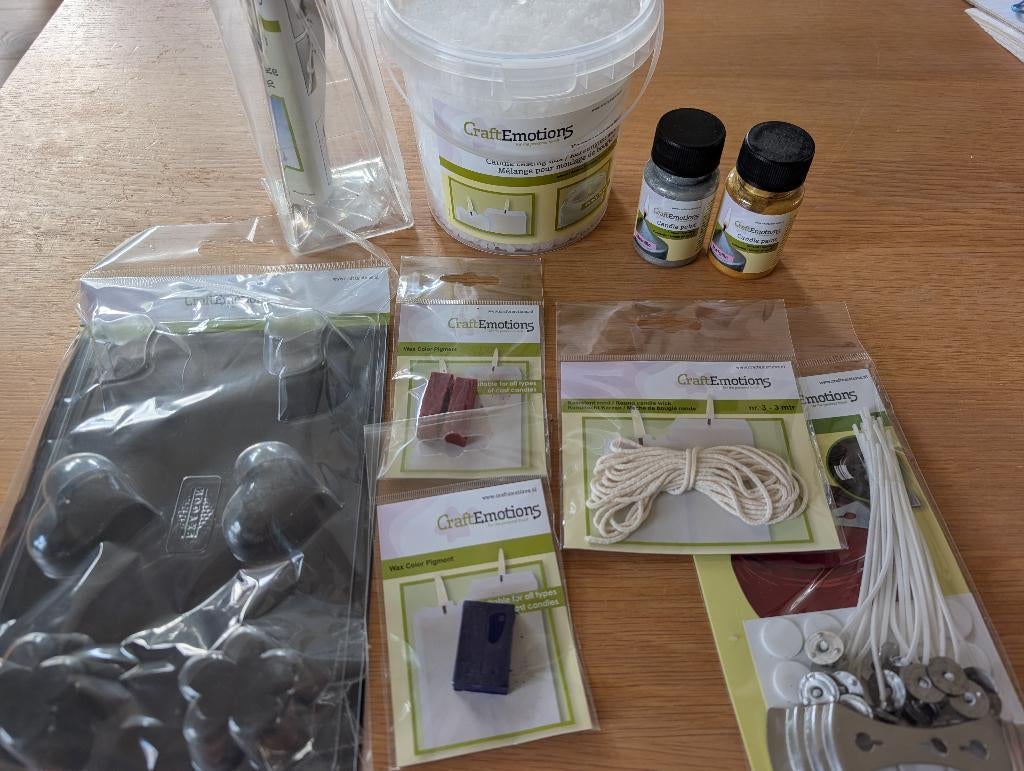 Set voor kaarsen maken, Ophalen of Verzenden, Nieuw, Gereedschap of Toebehoren