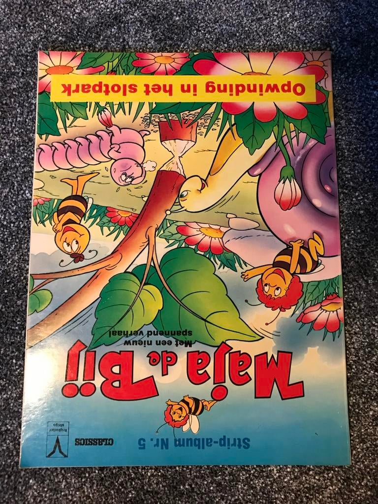 Vintage Maja de Bij stripboek ‘Opwinding in Slotpark’, Ophalen of Verzenden