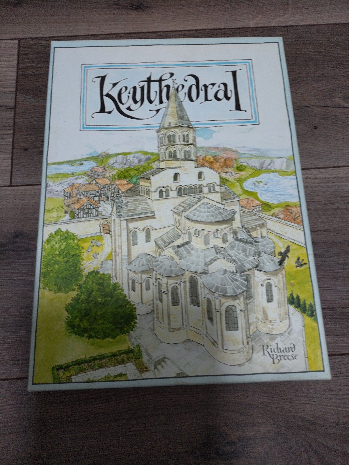Keythedral Bordspel - Strategisch Kathedraal Bouwen, Hobby en Vrije tijd, Drie of vier spelers, Ophalen of Verzenden, Zo goed als nieuw
