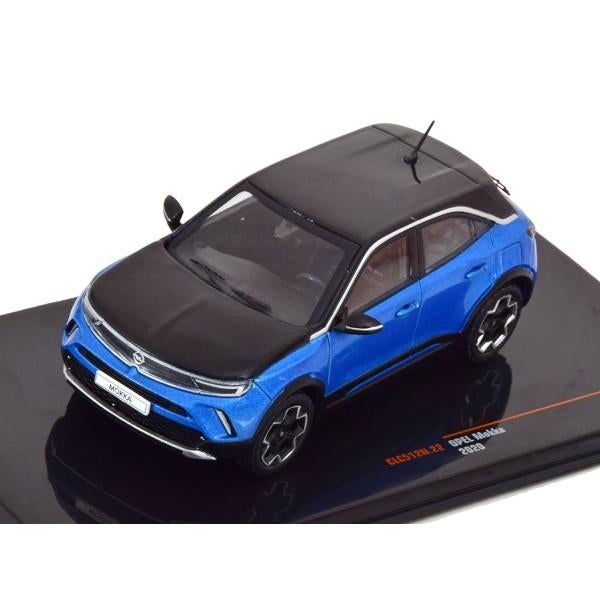 Opel Mokka 2020 Blauw Modelauto 1/43 Ixo Models Nieuw, Hobby en Vrije tijd, Modelauto's | 1:43, Overige merken, Ixo Models, Auto