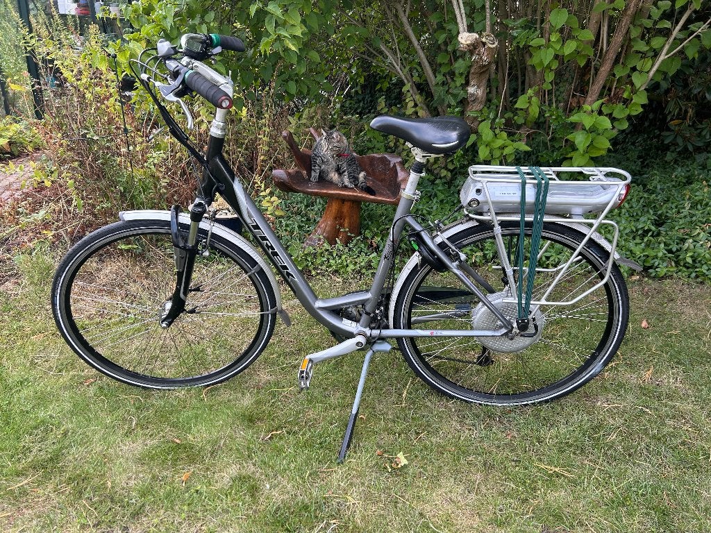 Trek Navigator T500 BionX ride+ E bike, Gebruikt, 51 tot 55 cm, 30 tot 50 km per accu, Ophalen