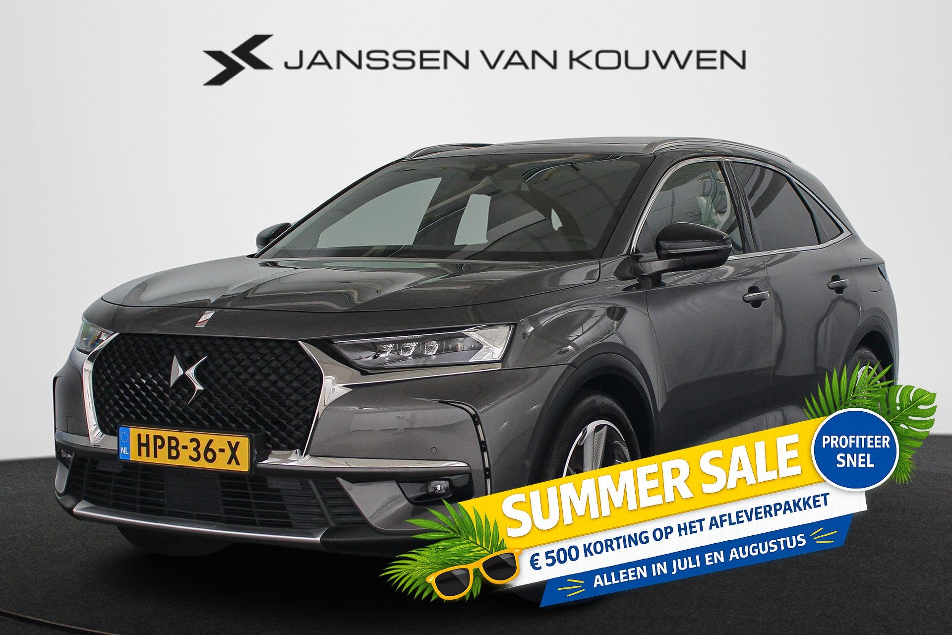 DS 7 Crossback E-Tense Rivoli Pano Trekhaak Leder Stoelverwa