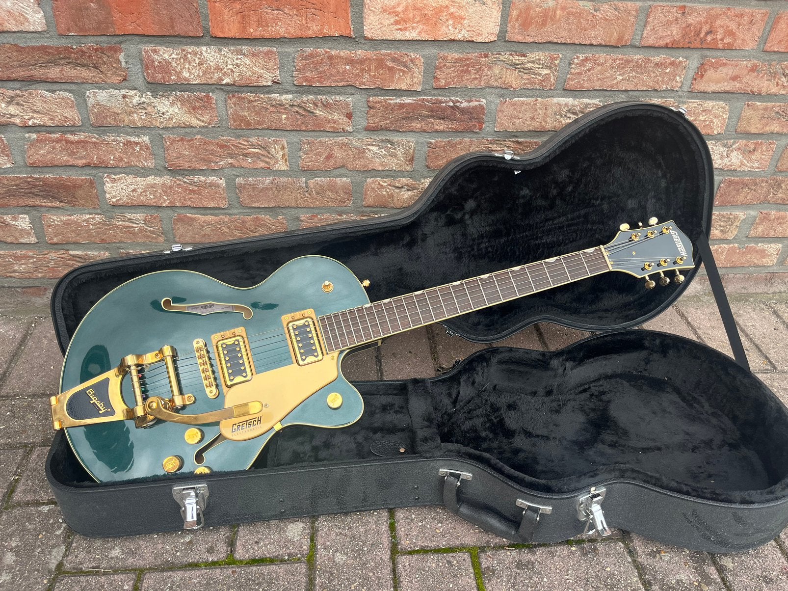 Gretsch GT5655, Ophalen, Zo goed als nieuw, Hollow body, Overige merken