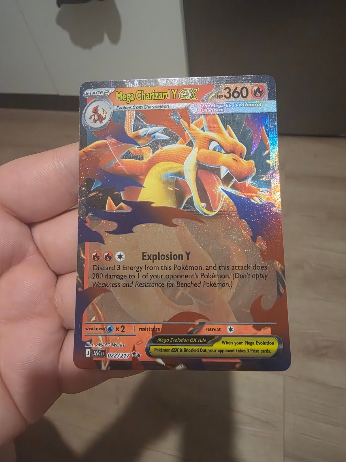 Mega charizard ex, Ophalen of Verzenden