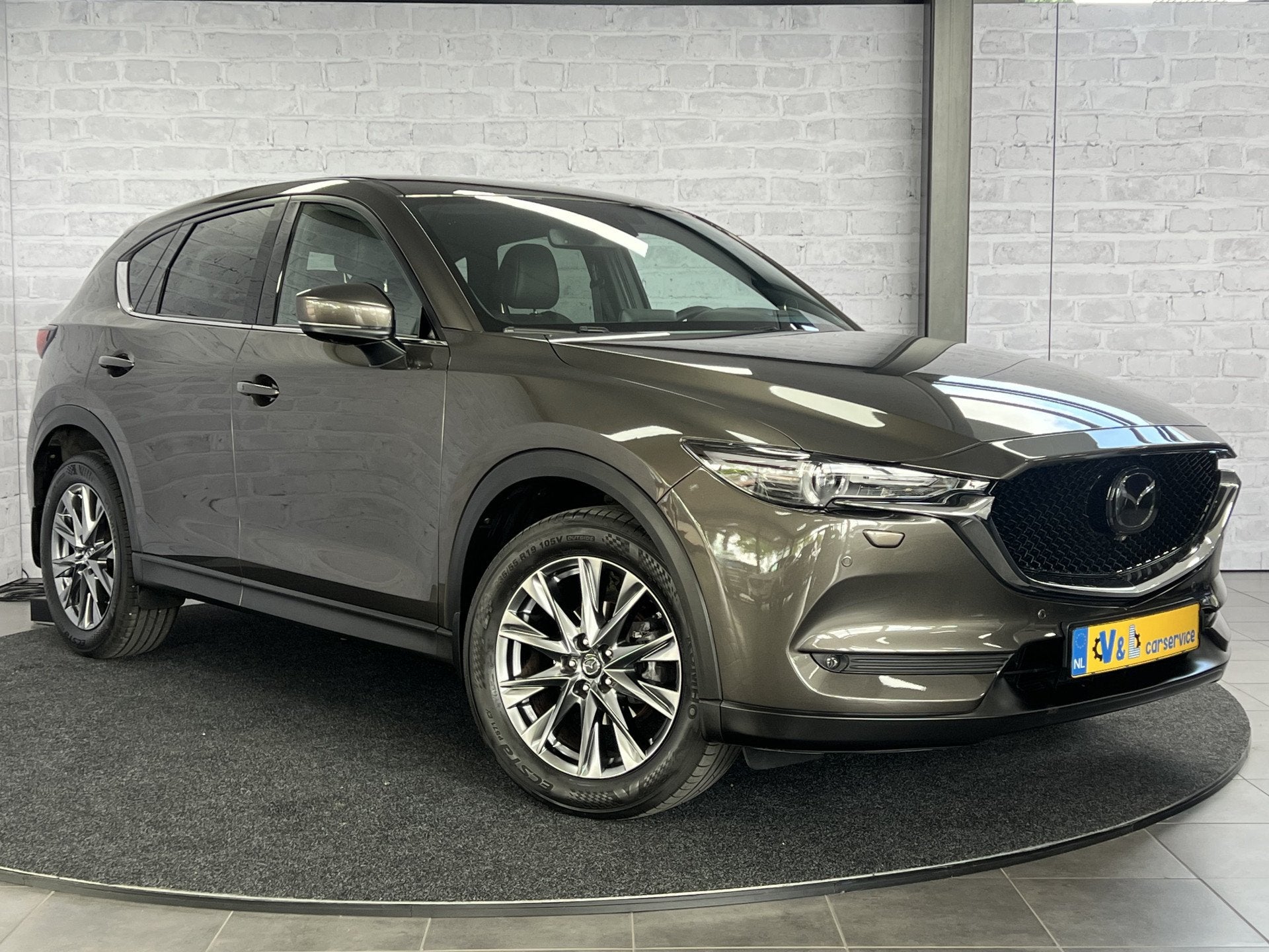 Mazda CX-5 2.5 SkyActiv-G 194 Luxury HUD Trekhaak Stoelkoeli, Auto's, Mazda, 4 cilinders, Leder, CX-5, SUV of Terreinwagen
